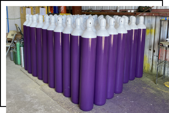 Purple tubes